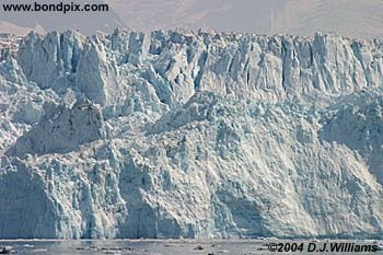 Hubbard Glacier in Yakutat bay, Alaska