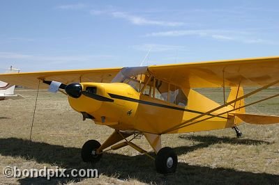 Experimental aircraft XPA-11 at the annual fly in at Pogreba Field, Three Forks, Montana