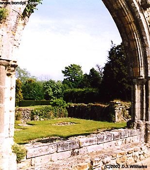Beaulieu Abbey ruins in Hampshire
