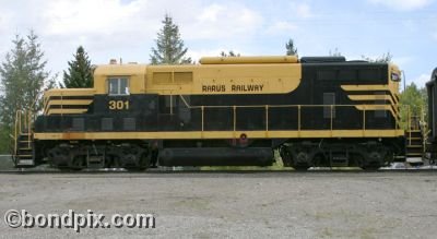 The Copper King Express on RARUS Railway in Anaconda, Montana