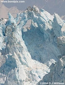 Hubbard Glacier in Yakutat bay, Alaska