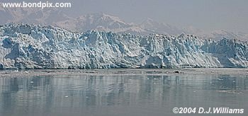 Hubbard Glacier in Yakutat bay, Alaska