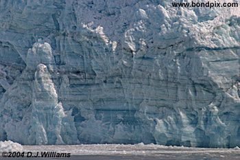 Hubbard Glacier in Yakutat bay, Alaska