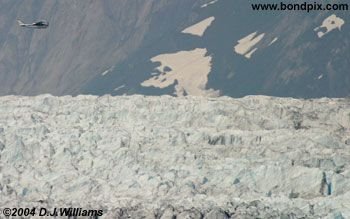 Hubbard Glacier in Yakutat bay, Alaska