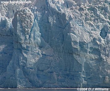 Glacier face