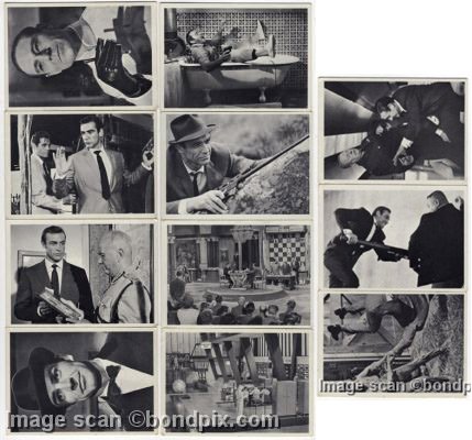 James Bond trading cards philadelphia