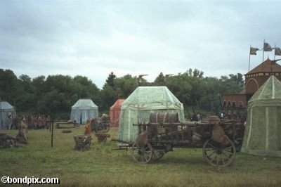 On the set of A Knights Tale in the Czech Republic