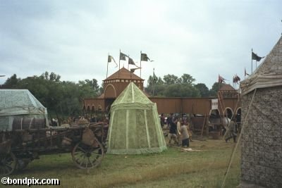 On the set of A Knights Tale in the Czech Republic