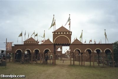 On the set of A Knights Tale in the Czech Republic