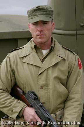 Photoshoot for 'Devils Brigade' at Fort Harrison Helena Montana on 4th May 2006