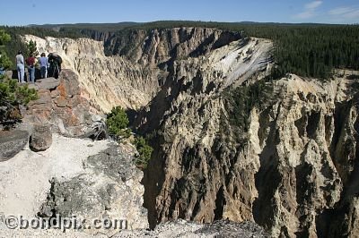 The Grand Canyon of Yellowstone Park