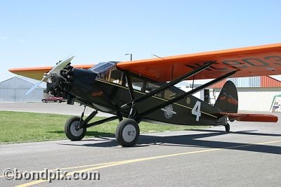 Aircraft at the annual fly in at Pogreba Field, Three Forks, Montana