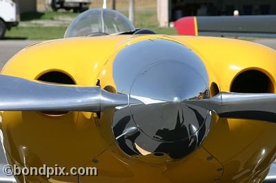 Piranha aircraft at the annual fly in at Pogreba Field, Three Forks, Montana