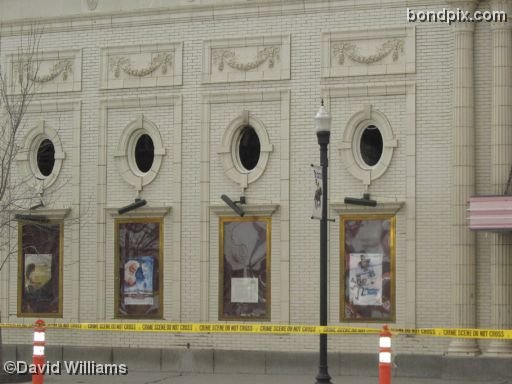 The Rialto Theater on Main Street in Deer Lodge Montana after the devastating fire of November 4tth 2006