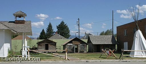Deer Lodge Museums, Frontier Montana cabins