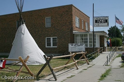 Deer Lodge Museums, Frontier Montana tee-pee and Powell County Historical Museum