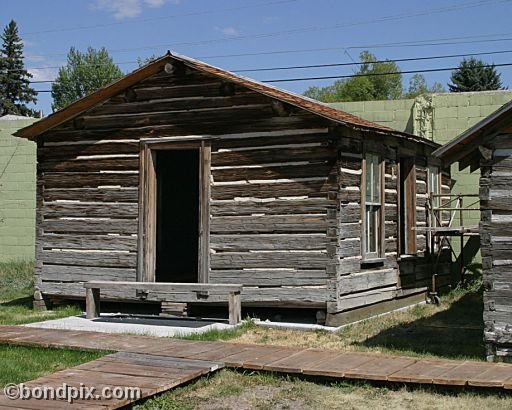 Deer Lodge Museums, Frontier Montana cabin