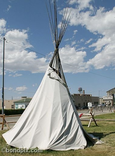 Deer Lodge Museums, Frontier Montana tee-pee