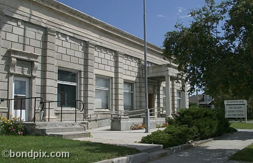 Deer Lodge Museums, Montana, Pen Convention Center and Gallery building