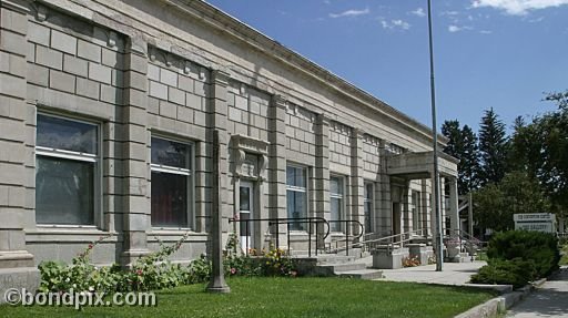 Deer Lodge Museums, Montana, Pen Convention Center and Gallery building