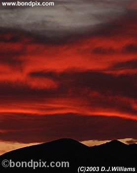 Sunset in Montana