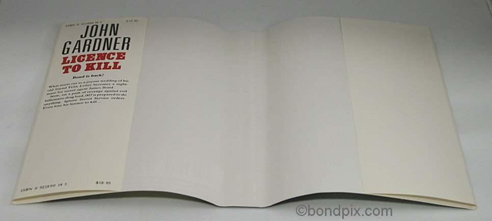 Licence To Kill by John Gardner limited numbered and signed edition  38/100