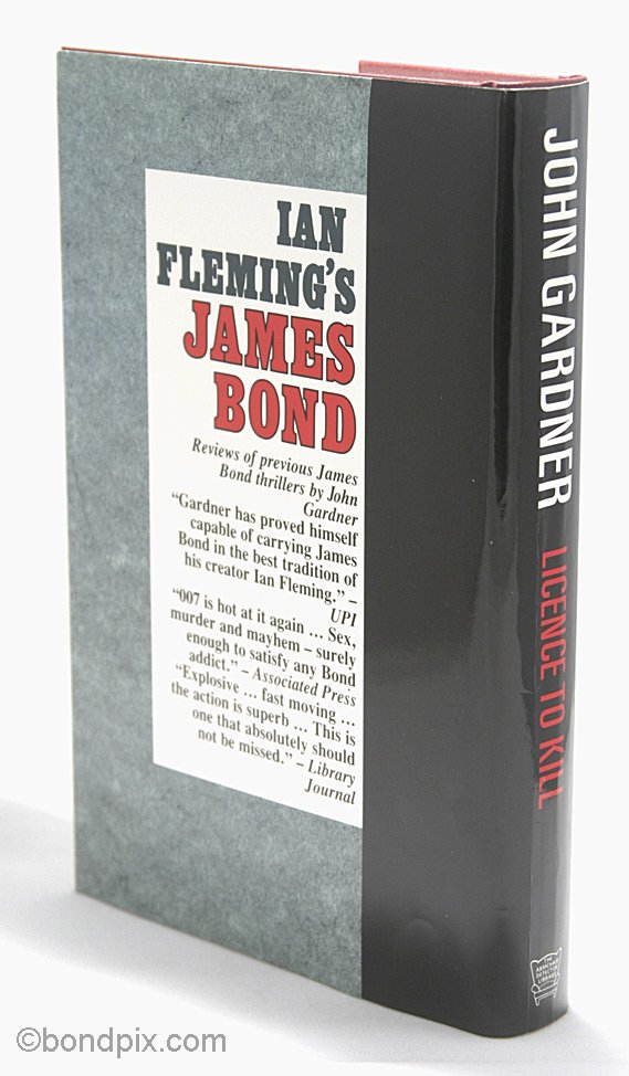Licence To Kill by John Gardner limited numbered and signed edition  38/100