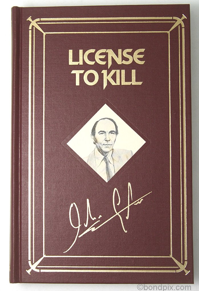 Licence To Kill by John Gardner limited numbered and signed edition  38/100