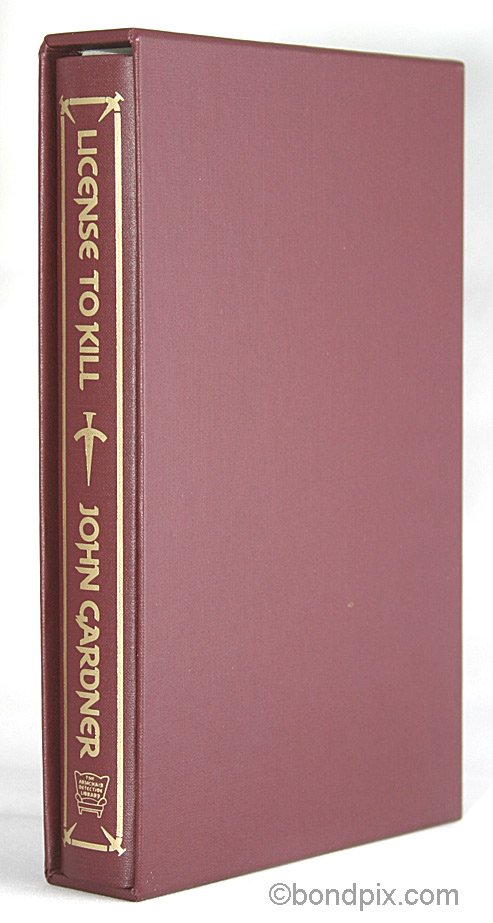 Licence To Kill by John Gardner limited numbered and signed edition  38/100