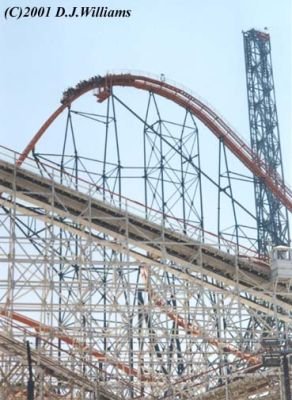 Magic Mountain in California