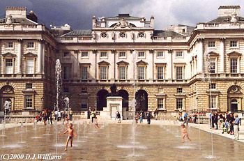 Somerset House fountains