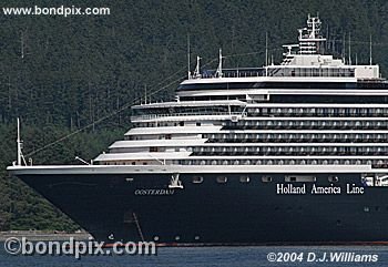 Cruise ship Oosterdam in Alaska